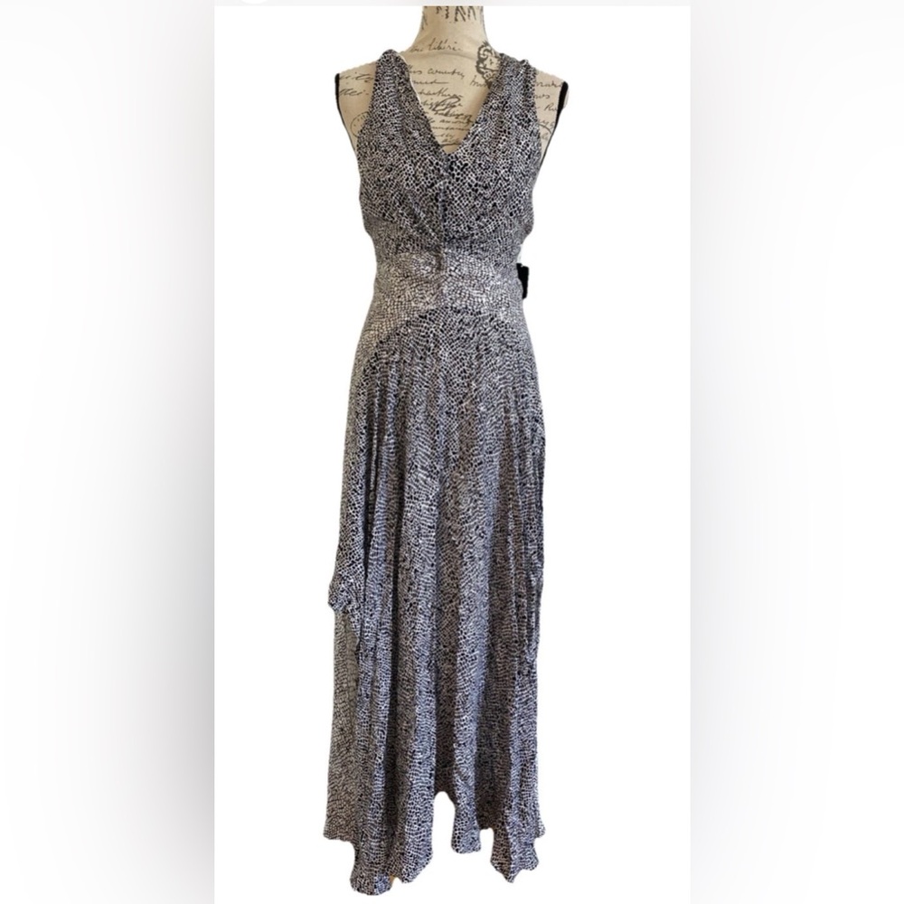 Maje Monochrome Strapless Dress